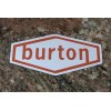 Burton Ski Sticker - Skiing Snowboarding Skiis Snowboards Mountain Sports