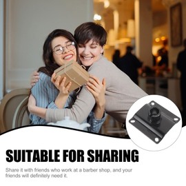 Mobestech Heavy Duty Barber Chair Connecting Chassis Salon Chair Repair Part for Enhanced Functionality and Durability Easy to Install Replacement Accessory