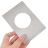 Uonlytech Cerrojos 2 Piezas Placa De Refuerzo De Puerta De
