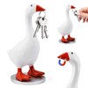 Desk Goose 7 inch - Desktop Goose Statue w/Base -