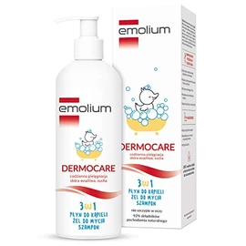 Emolium Dermocare 3-in-1 Bath Suz, Wash Gel, Shampoo 400 ml
