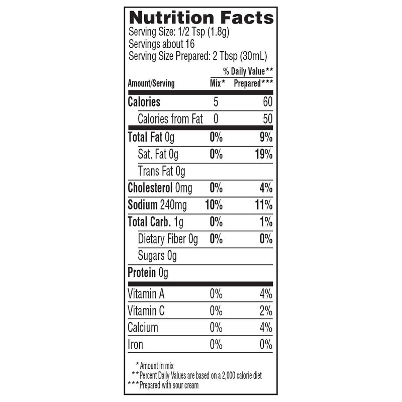 Hidden Valley Original Ranch Dips Mix, Gluten Free - 8