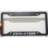 Unbranded Evolution Metal Carbon Fiber Look License Plate Frame