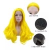 Vocoste Peluca Rizada Naturales Larga De Niña 24'' Amarillo