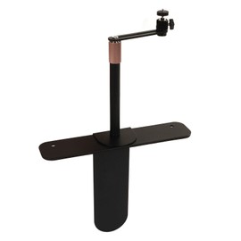 Yosoo Health Gear Projector Stand Plug in Projector Stand for Bedside Sofa, 360 Degree Rotatable Projector Bed Mount Sturdy Alloy Steel, 9.4 to 15.7in Adjustable Projector Bracket Holder (black)