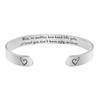 JoycuFF for Mom Mother from Daughter Mon Bracelets Encouragement Cuff