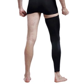 FakeFace Knee Supporter, Long, Calf, Knee Protection, Exercise Protection, Running, Basketball, Bike, Bicycle, Inner Wear, Warmer, Leg Sleeve, High Elasticity, Breathable, Quick Drying, Sports, Men's,