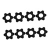 BESPORTBLE Barbell Nuts 8pcs Nut Weight Lifting Clips for Barbell