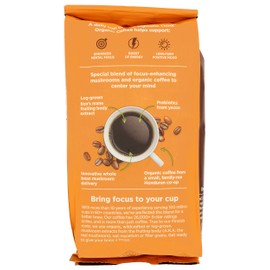 FOUR SIGMATIC Organic Lion's Mane Whole Bean Coffee, 12 OZ