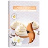 Bispol Scented Tealights Vanilla-Cupcake 6p.