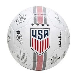 Icon Sports U.S. Soccer Signature USWNT Size 4 Soccer Ball, White