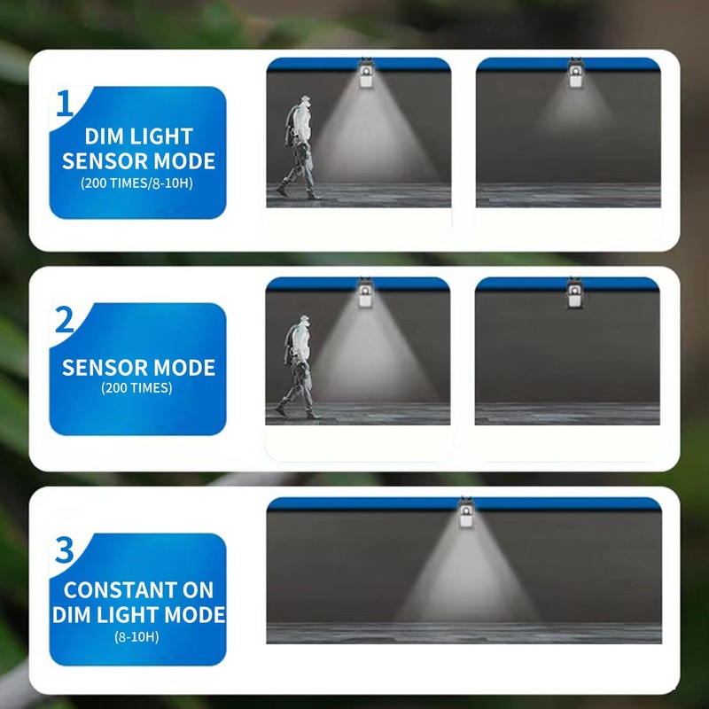 YZYOE 2 Pack LED Outdoor Solar Mini Clip Lights, Portable