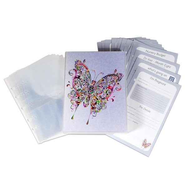 UniKeep Pregnancy Journal and Scrapbook Album with Weekly Journal Pages,