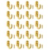 Fuxxer 20 x Mini Iron Hooks Decorative Hooks Picture Hooks