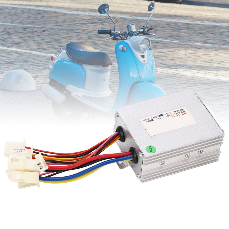 Electric Bike Brush Controller Professional 48V 500W Aluminium Alloy Motor