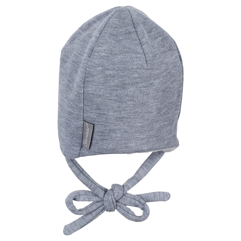 Sterntaler Unisex Children's Hat Baby Beanie Hat Melange, Blue (ink