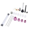 Argon Arc Welding Nozzle Kit Gas Flowmeter Tungsten Needle Sealing