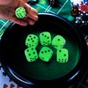 Pack of 6 25 mm Glow in the Dark Game