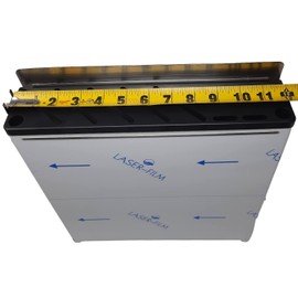 Restaurant/Commercial Kitchen Knife Rack - Holds 10 Knives & Honing Steels - Stainless Steel Wall Mounted Knife Storage