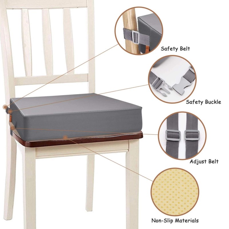 TOTIDYH Toddler Booster Seat for Dining Table, Non-Slip Kitchen Chair