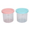 Ice Cream Pints Transparent Reusable Pints Homemade Ice Cream Container
