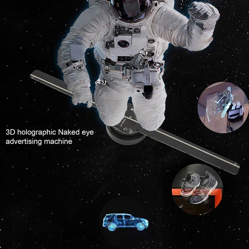 Z1S 42cm 3D Holographic Projection Advertising Machine Naked Eye 3D