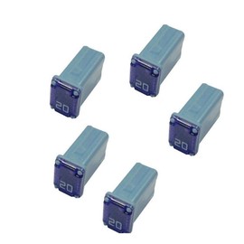 5 Fusibles de cartucho de 20 amperios Flosser 608820 - FMM-20 tipo MCASE