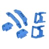 RC 1/18 Bumper Replacement Aluminum Alloy RC Front Rear Bumpers