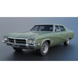 ModelCarMayham 3d Printed 1/25 1969 Buick Skylark 4 Door Model Kit