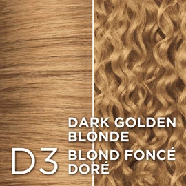L’Oréal Paris Excellence Crème Permanent Hair Color, D3 Dark Golden Blonde, 100% Grey Coverage, Hair Dye, 1 EA (Packaging May Vary)