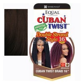 Freetress Equal Synthetic Hair Braids Havana Twist Style CUBAN TWIST 16" (33)