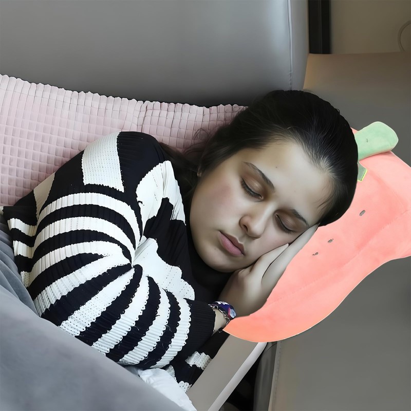 Ear Piercing Pillow, Strawberry Piercing Pillow for Side Sleepers, Attractive