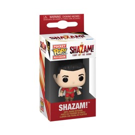 Funko POP! Keychain: Shazam 2 - Shazam - Novelty Keyring - Collectable Mini Figure - Stocking Filler - Gift Idea - Official Merchandise - Movies Fans - Backpack Decor