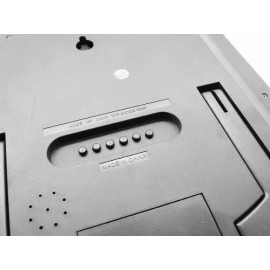 Gadiz Reloj Digital De Pared Buro Con Alarma Fechador Temperatura