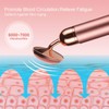 DANGSHAN 4-in-1 Face Massager Roller 24k Golden Face Roller, Arm