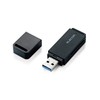 Elecom MR3-D013SBK Card Reader, USB 3.0, 20x Transfer, Stick Type,