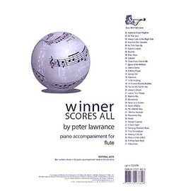 Winner Scores All for Flute (Piano Accompaniment), arr. Peter Lawrance, Brass Wind Publications