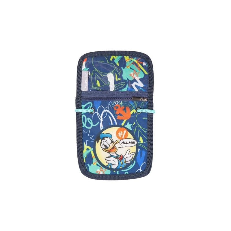 McNeill Donald Duck Neck Pouch, Donald Duck, Neck pouch