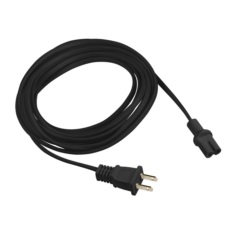 Vebner 20-Foot Black Power Cord, Compatible with Sonos Five, Play