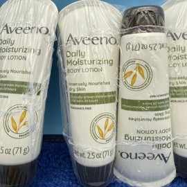 Aveeno 9x Aveeno Daily Moisturizing Body Lotion, Nourishing Prebiotic Oat, 2.5 oz