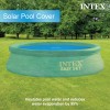 Intex 10 Foot Round Blue Solar Pool Cover Easy Use