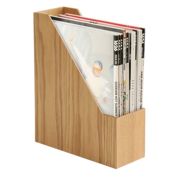 Bookstand, Bookstand, Wooden, Tabletop Storage, Magazines, Newspapers, Documents, Office, Genuine