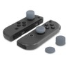 Hyperkin Silicone Thumb Grips for Joy-Con (Neo Gray) (8-Pack)