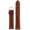 Tech Swiss Extra Long Watch Band Leather Honey Brown Padded