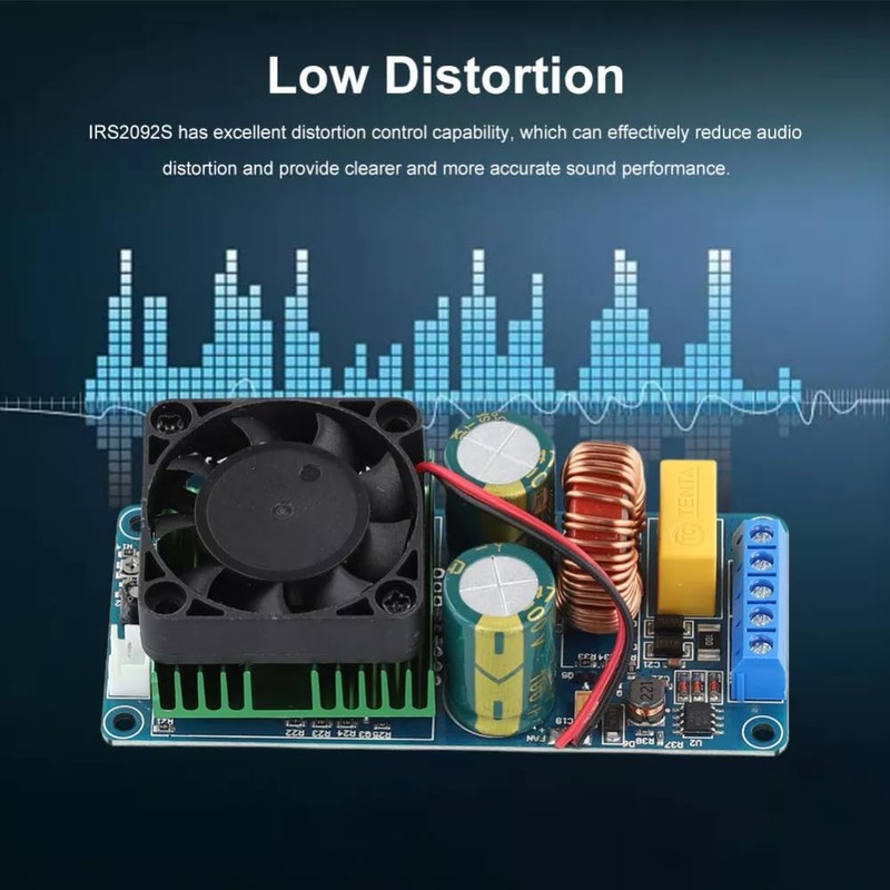 2X IRS2092S 500W for Mono Channel Digital Amplifier Class D