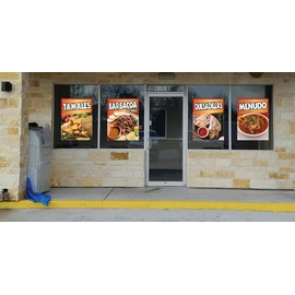 Barbacoa de Res Decal Window Sticker Mexican Food Truck Concession Vinyl Restaurant Beef barbacoa Mexican Food Image Sticker (10" x 7")