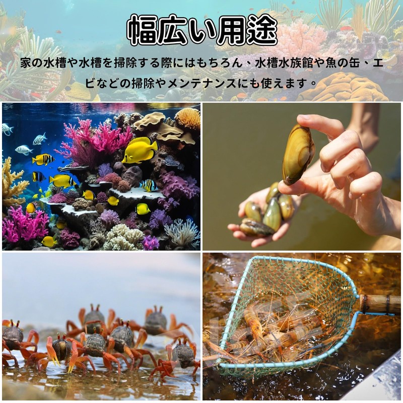 Stainless Steel Fish Net, Fish Net, Telescopic Stainless Steel Handle,