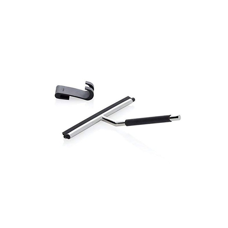 Blomus 68846 Lavea Shower Squeegee Black Polished Stainless Steel