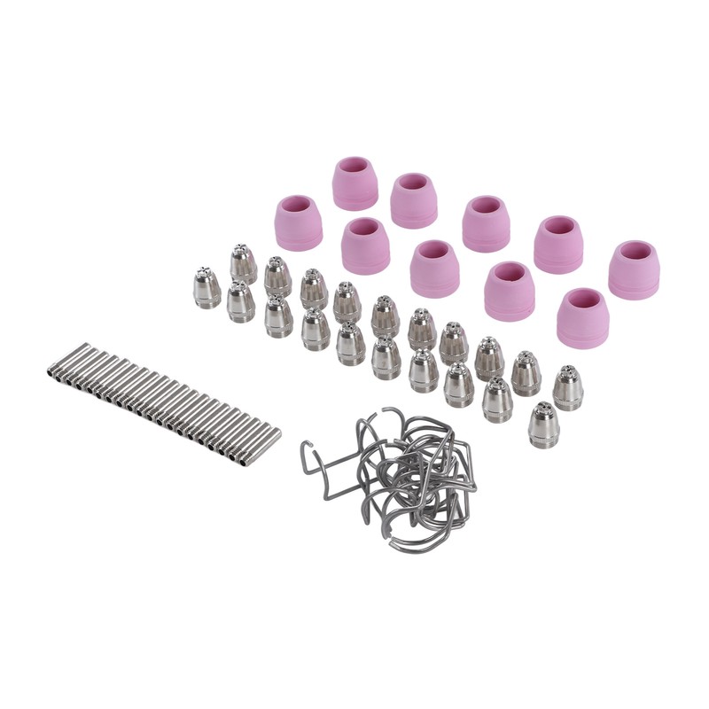 Plasma Cutter Torch Consumables Electrode Nozzle Protection Cups Bracket Rings