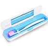 RILIZER UV Toothbrush Sanitizer and Holder, Portable Travel Case and
